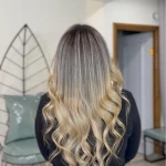 لوگوی سالن زیبایی شلال رویال گیسو سابق