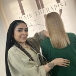  کراتین مو دنیا زارع نژاد