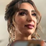 لوگوی سالن رنگ مو مش و احیا و کراتین مریم عسلی