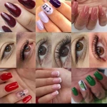 لوگوی کاشت ناخن مژه کفسابی پا پاکسازی صورت