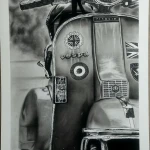  آموزش نقاشی سیاه قلم