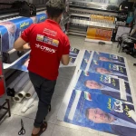 چاپ بنر تبریک و تسلیت استیکر مش استارجت