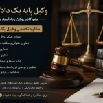 لوگوی وکیل پایه یک دادگستری مهران محبی یدالهی
