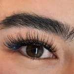 تصویر اکستنشن مژه فرزانه