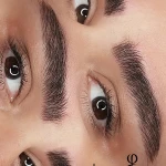  آرایش دائم و اسکالپ سر سمیه رحمتی