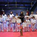  مربی کاراته زهرا خلیل زاده