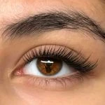 لوگوی اکستنشن مژه نوشین باغبان