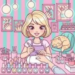 لوگوی خدمات ناخن طلوع