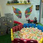 لوگوی مهد کودک و پیش دبستانی آبرنگ