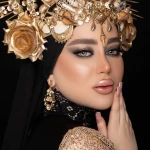 تصویر سالن قصر ماهگون