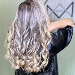 خدمات رنگ و لایت کراتینه مو مائده