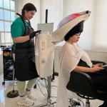 نمونه کار خدمات تخصصی کراتین و بوتاکس مو پروا