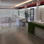 لوگوی مرکز اپتومتری وعینک طبی روشا